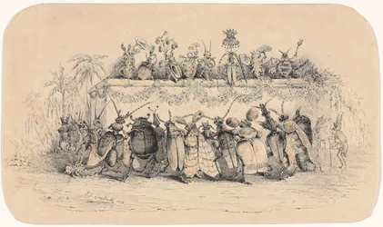 En insektsboll, 1835.