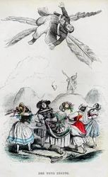 Den nya Ikaros, 1840-talet.