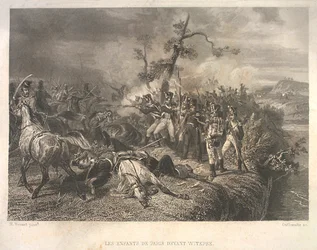 Strid mellan ryska trupper och franskt kavalleri nära Ostrovno 25-26 juli 1812