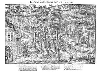 Mordet på François de Lorraine, hertig av Guise, de franska religionskrigen, 18 februari 1563, 1570