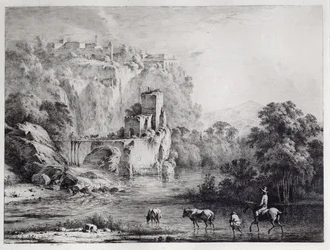 En ryttare, 1800