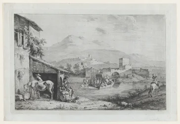 Garigliano Passage Italien, 1793.