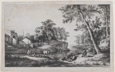 Landskap i Ambronay, 1796.
