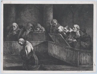 Munkarna skanderar, 1795.