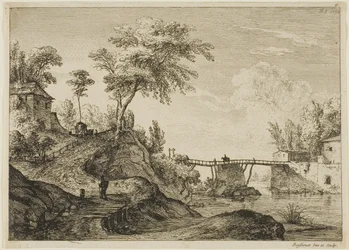 Träbron