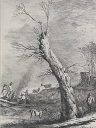 Winter, efter en ritning färdigställd i Saint-Chamond, 1795.