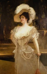 Ett porträtt av fru, 1901