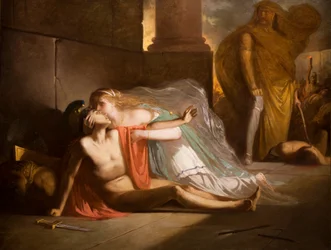 Alkibiades död