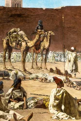 De sista rebellerna, marockansk historisk scen