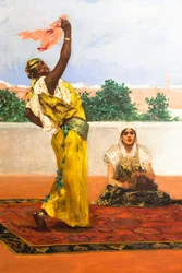 Scarf Dance, ca 1880 (olja på duk)