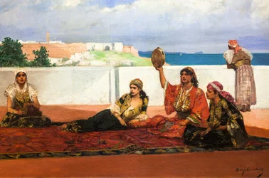Scarf Dance, ca 1880 (olja på duk)