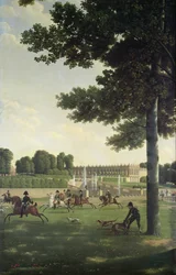 The Open Space framför Grand Trianon, 1810