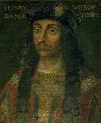 Porträtt av Henrik VII (1457-1509)