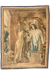 Brysseltapet från en uppsättning om sex, ca 1650 (ull & siden)