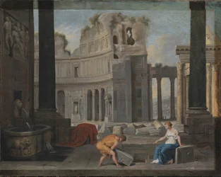 Theseus hittar sin fars svärd och sandaler