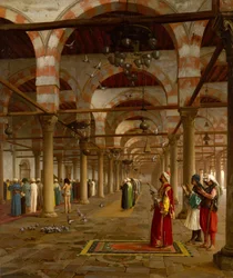 Bön i moskén, 1871.