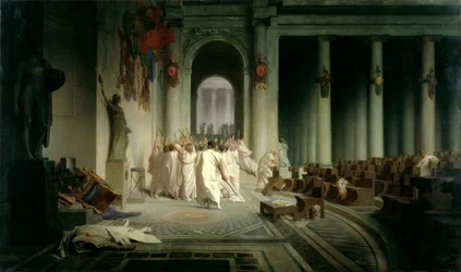 Caesars död