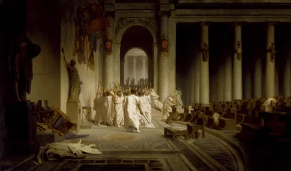 Caesars död
