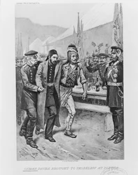 Osman Pasha fördes till Skobelev vid Plevna, ca. 1895