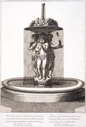 Fontän av Louis Lerambert i Versailles, 1673