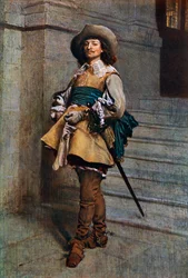 En kavaljer: Ludvig XIII:s tid, 1861, 1912.