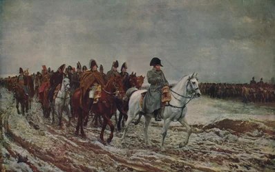 Napoleon under franska kampanjen 1814, 1864, c1915
