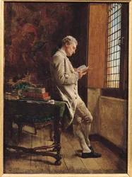The Reader in White, 1857