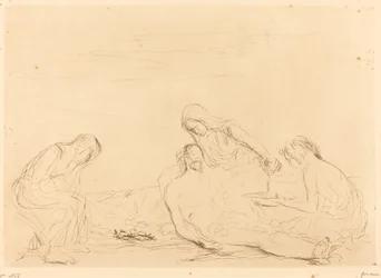 Pietà (tredje tallriken)