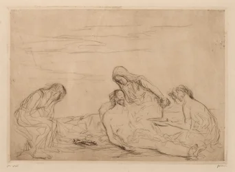 Pietà (tredje tallriken)