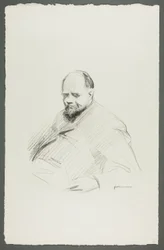 Porträtt av Vollard, sittande