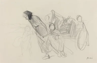 Flyktingar, c. 19141919.