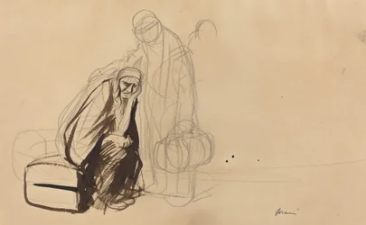 Avresan till Versailles, ca. 1919.