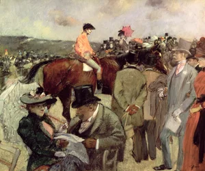Hästkapplöpningen, ca 1890