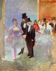 Operans vingar (i foajén) c.1887