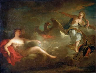 Jupiter, Juno och Io, 1710-talet.