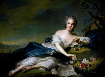 Porträtt av Henrietta Maria av Frankrike (Paris