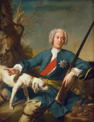 Porträtt av prins Alexander Kurakin 1697-1749, 1728