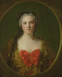 Porträtt antas vara Louise-Elisabeth de La Chastre, Marquise de Dreux-Breze, 1749