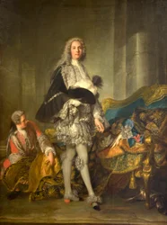 Porträtt av hertig Richelieu, marskalk av Frankrike (1696-1788)