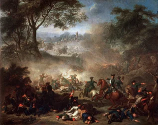 Slaget vid Lesnaya, 1717.