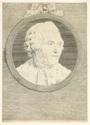 Porträtt av Hubert Gravelot