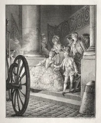 Restive of the Bretonne: The Little Godparents, 1777.