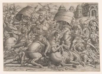 Slaget före Troja, 1535-55.