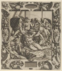 Avsättning av korset, ca. 1544.