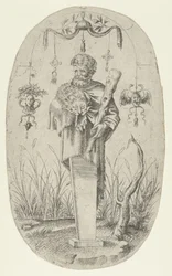 Herkules med sin klubba, 1535-55.