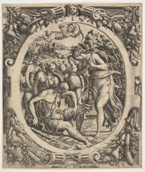 Adonis död, 1544.