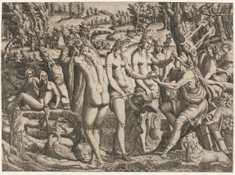 The Judgement of Paris, ca. 1545.