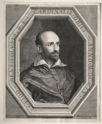 Kardinal Guido Bentivoglio, påvlig nuncio vid Ludvig XIII:s hov.