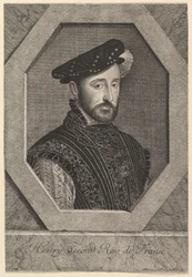 Henrik II, kung av Frankrike.