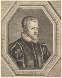 Filip II, kung av Spanien.